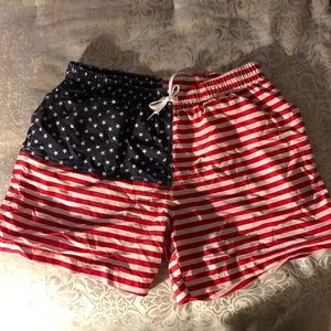 Chubbies shorts American flag